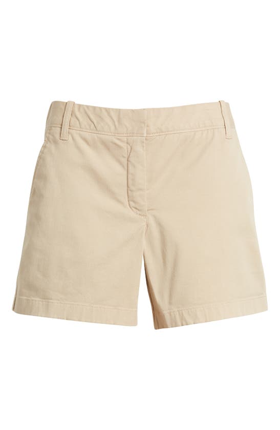 Shop Caslon (r) Twill Shorts In Tan Oxford