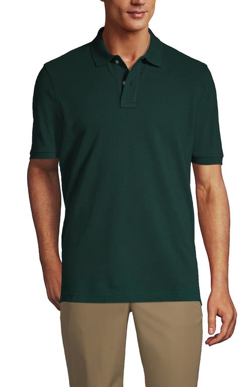 LANDS' END LANDS' END SCHOOL UNIFORM YOUNG  SHORT SLEEVE MESH POLO SHIRT 