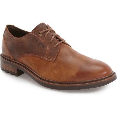 Josef Seibel Oscar Plain Toe Derby - Brown