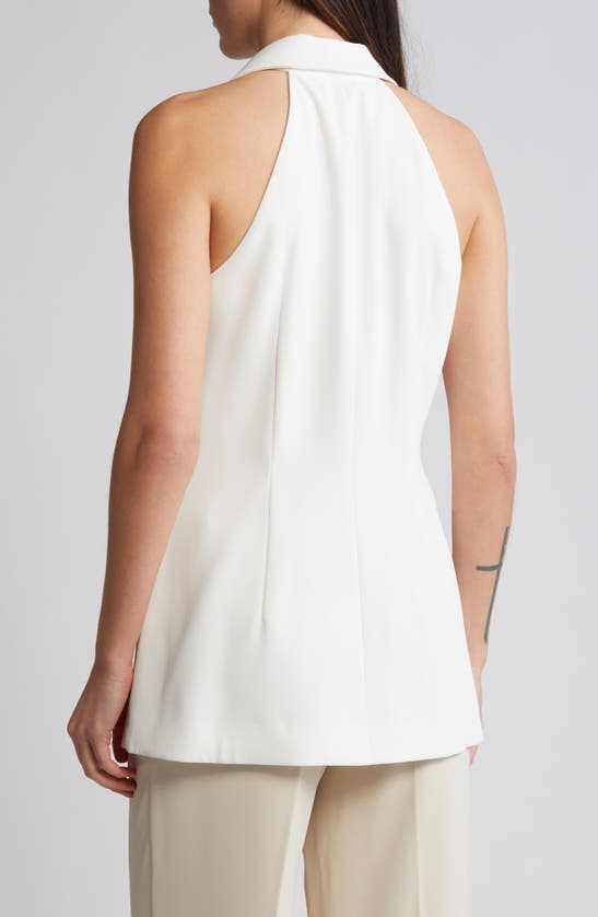 Shop French Connection Harrie Vest In Summer White