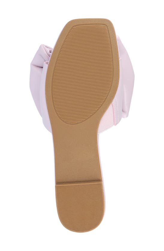 Shop Journee Collection Tru Comfort Foam Fayre Bow Flat In Lavender