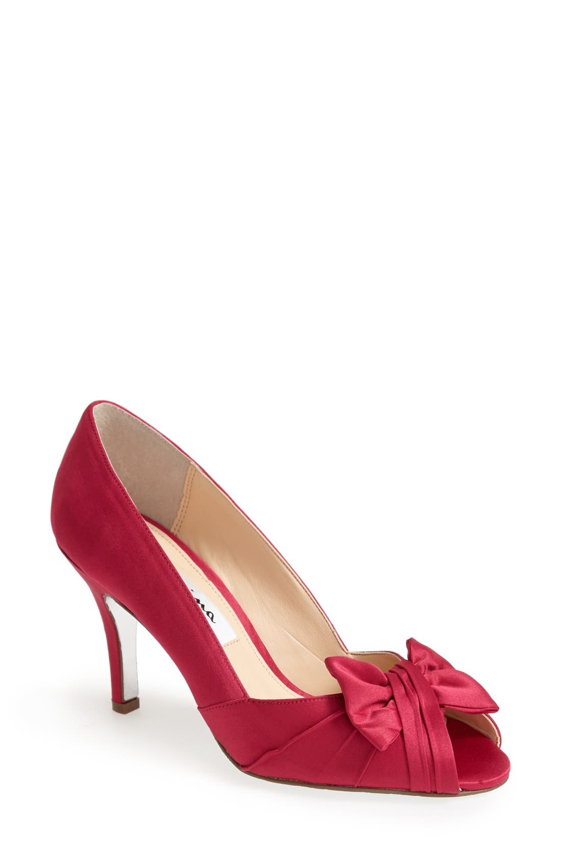 nina forbes ii peep toe pump