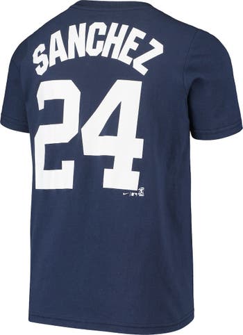 Men's Nike Gary Sanchez White New York Yankees Home Replica Player Name  Jersey