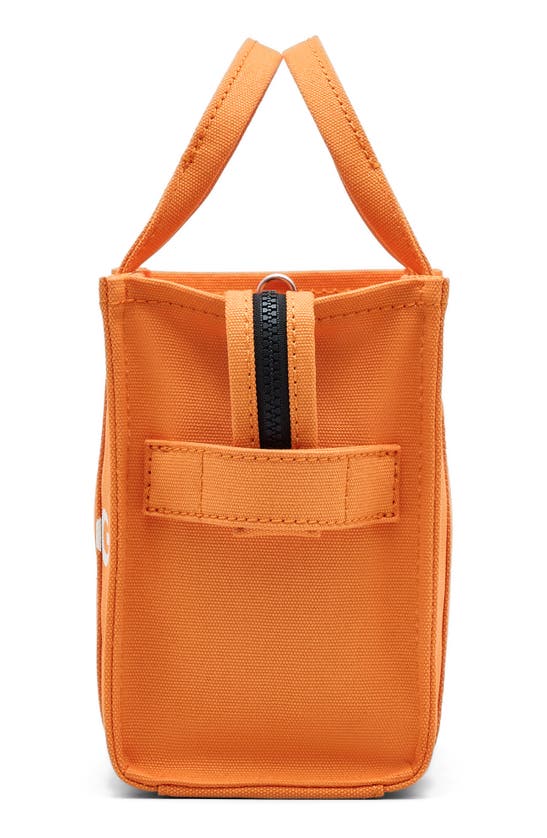 Shop Marc Jacobs The Canvas Small Tote Bag In Tangerine