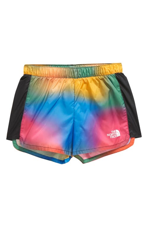 The North Face Kids' Never Stop Running Shorts in Super Sonic Blue Gradient
