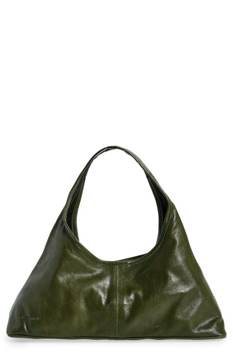 Querida Leather Hobo Bag