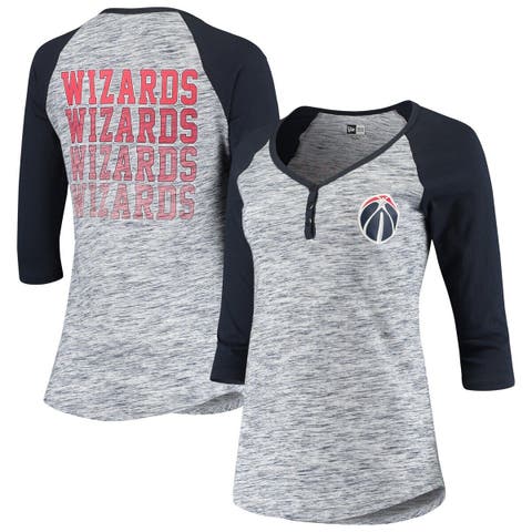 Las Vegas Raiders New Era Women's Lightweight Lace-Up Raglan T-Shirt -  Black/Silver