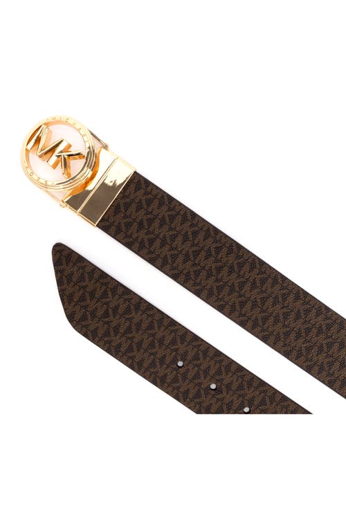 MICHAEL MICHAEL KORS MICHAEL MICHAEL KORS REVERSIBLE LEATHER BELT