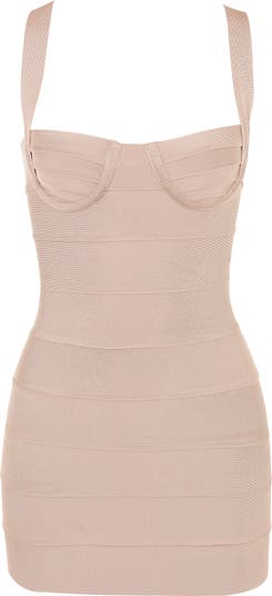 High Flyer Halter Neck Mini in Blush