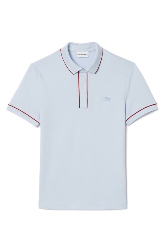 Lacoste Regular-fit Paris Stretch Piqu¿ Polo Shir In J2g Phoenix
