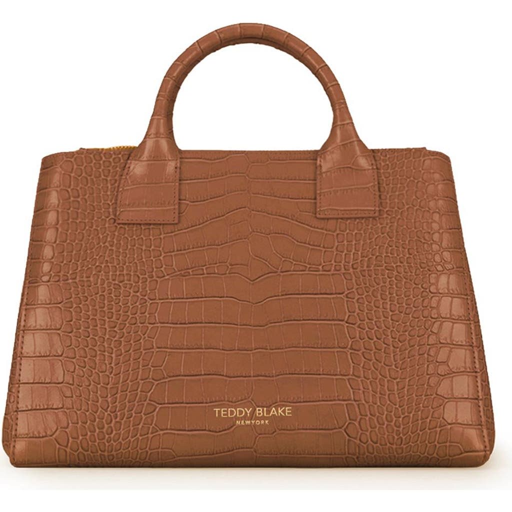 Teddy Blake Bella Croco 12" In Darkbrown