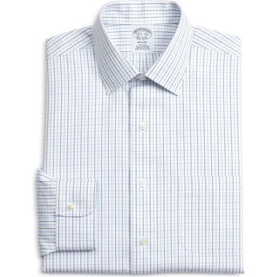 Brooks Brothers Regent Regular Fit Check Dress Shirt (3 For $207)