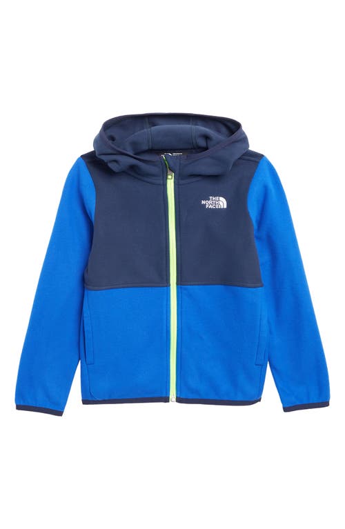 Shop The North Face Kids' Glacier Fleece Zip Hoodie In Tnf Blue