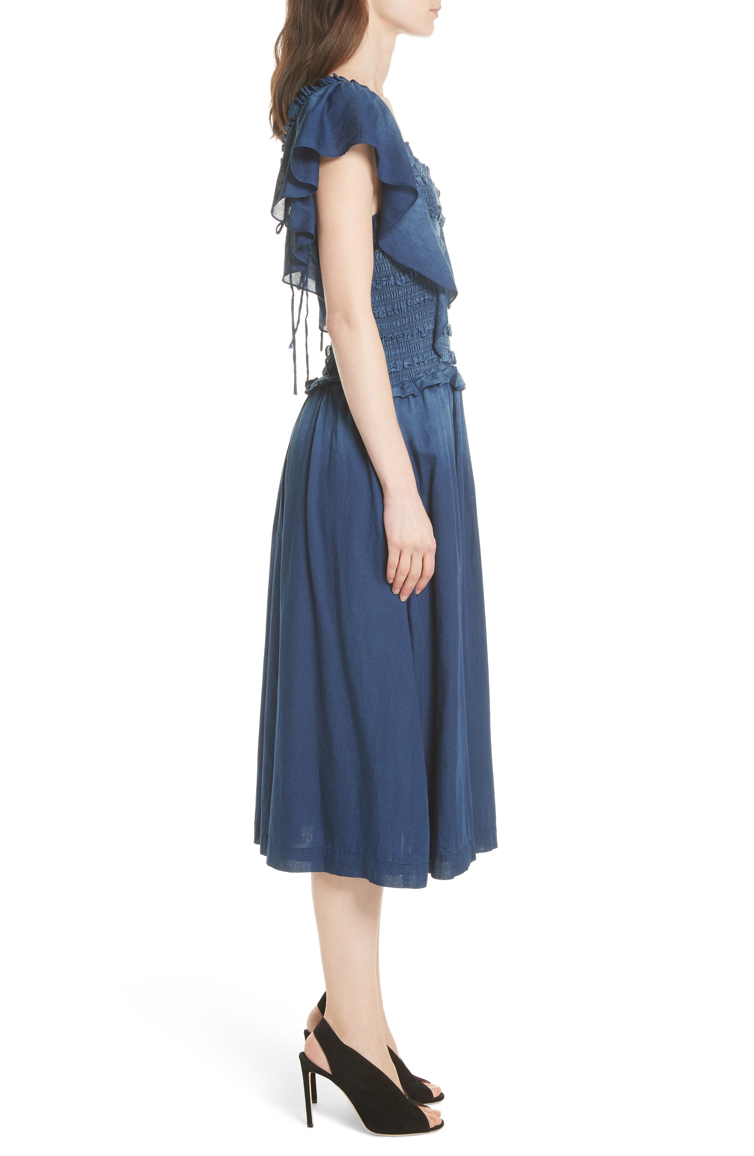 la vie tissue denim dress