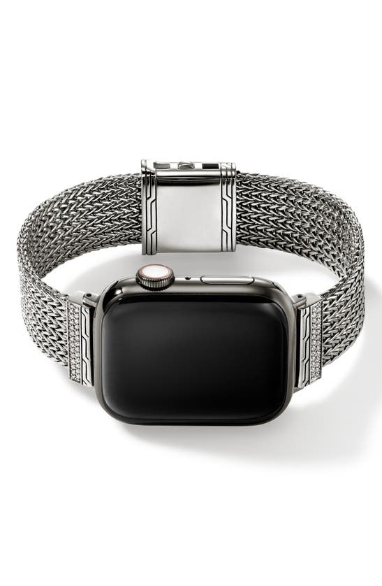 JOHN HARDY JOHN HARDY SMART WATCH STRAP DIAMOND PAVÉ, 18MM
