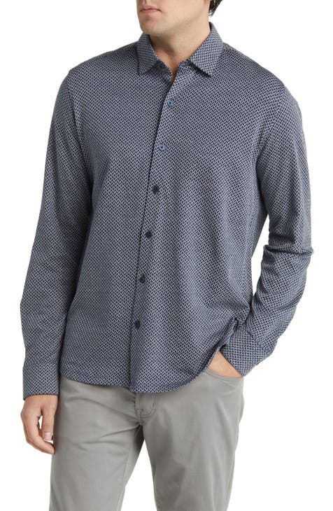 Pambrun Knit Button-Up Shirt
