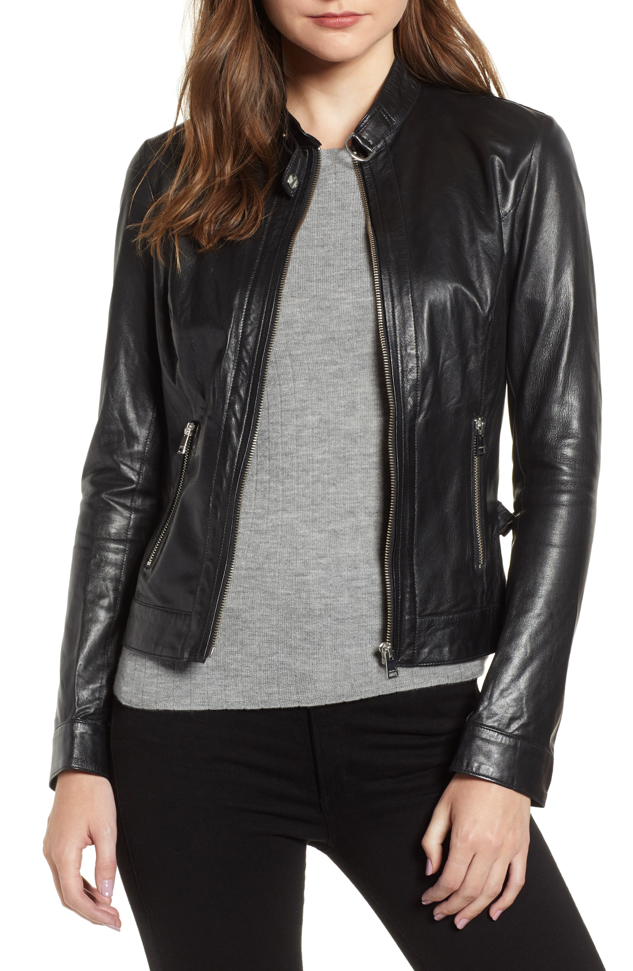 lamarque biker jacket