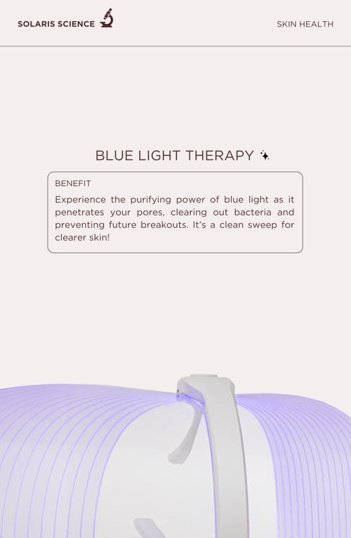 Solaris Laboratories Ny 4 Color Led Light Therapy Face Mask In No Color