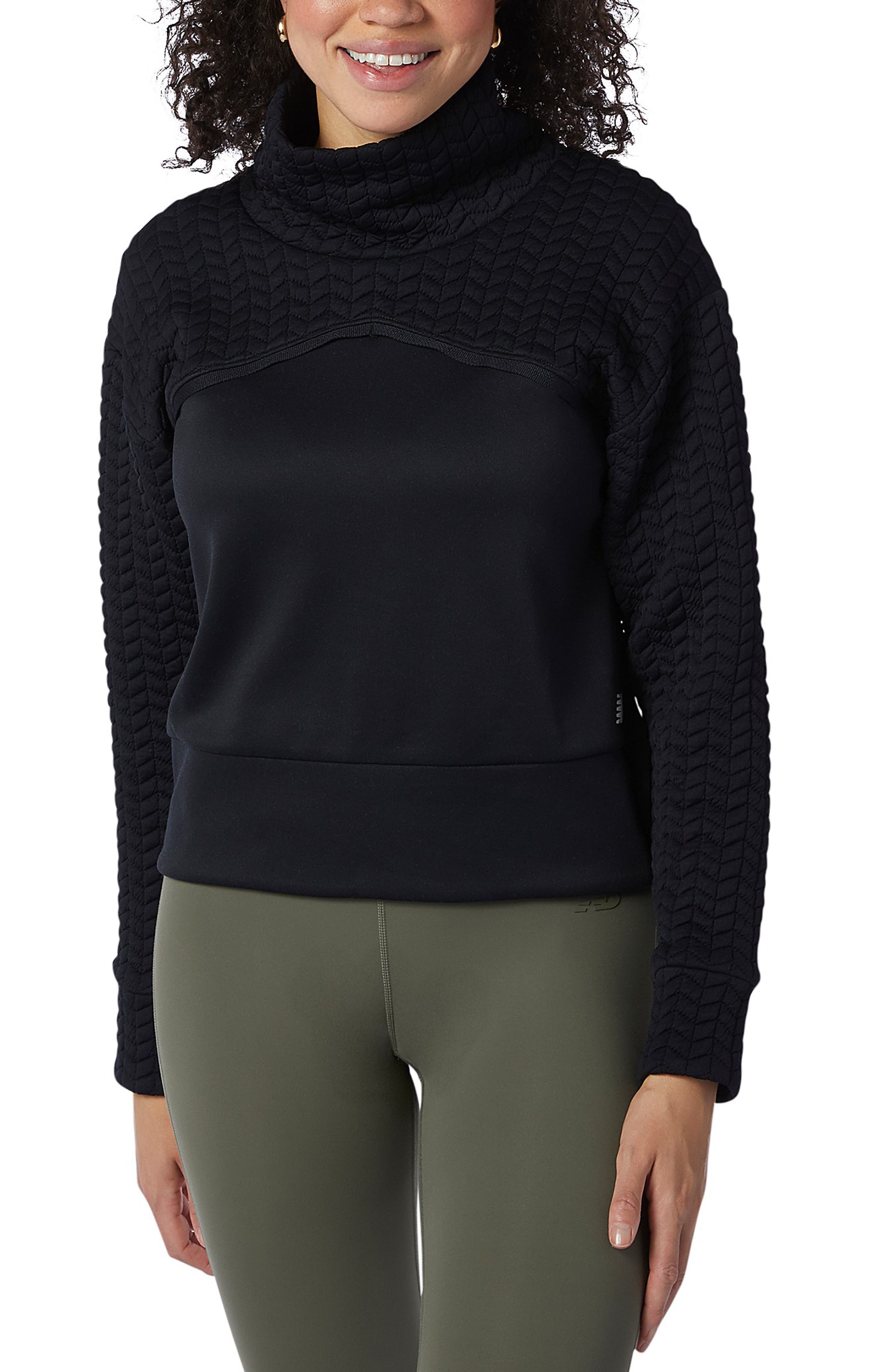 new balance funnel neck sweatshirt