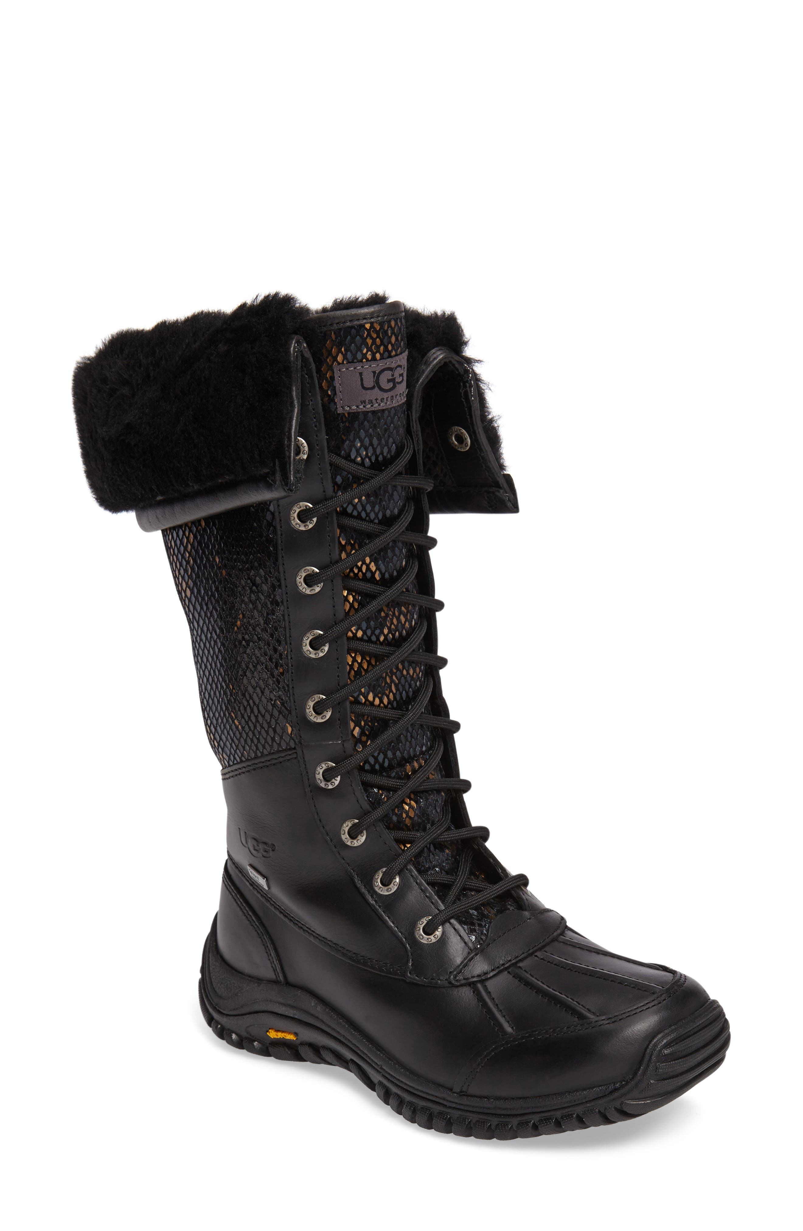 ugg adirondack tall winter boots womens