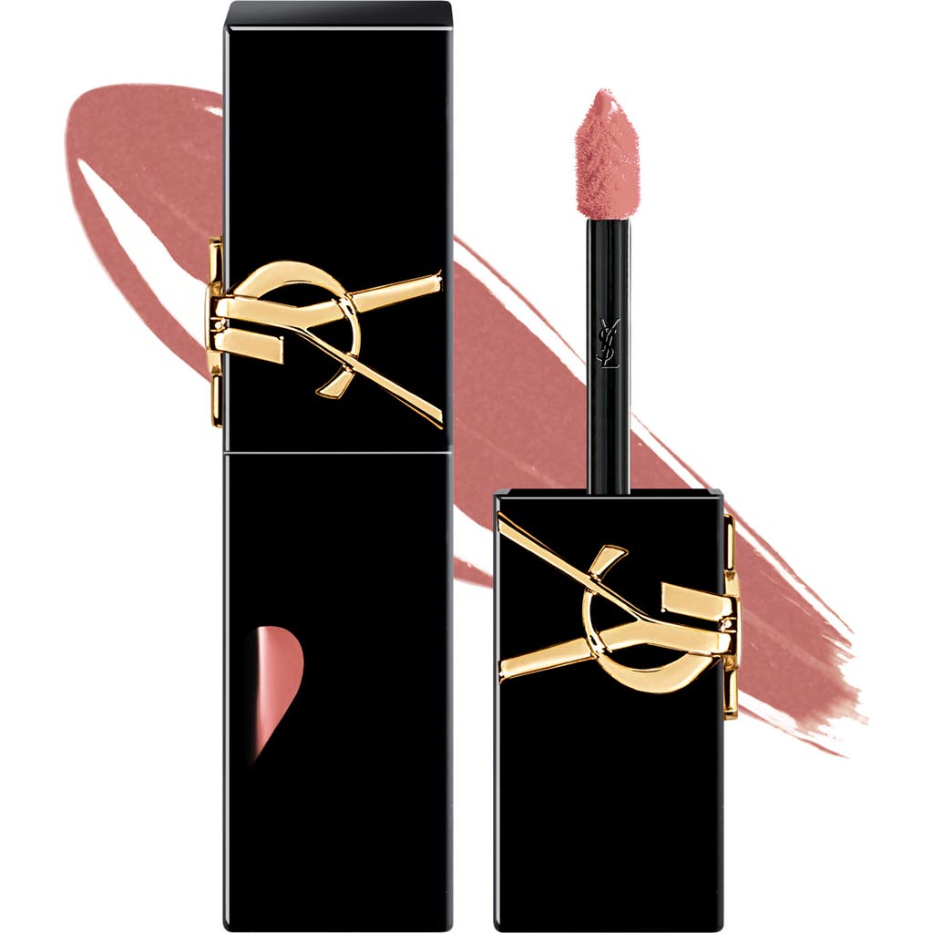 Saint Laurent Yves The Inks Vinyl Cream High Shine Lip Stain In 611 Mauve Provocation