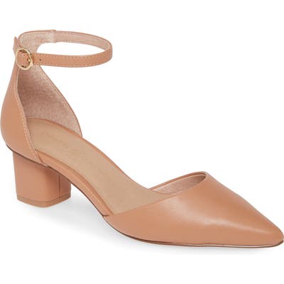 Chinese Laundry Harmony Ankle Strap Pump, Beige
