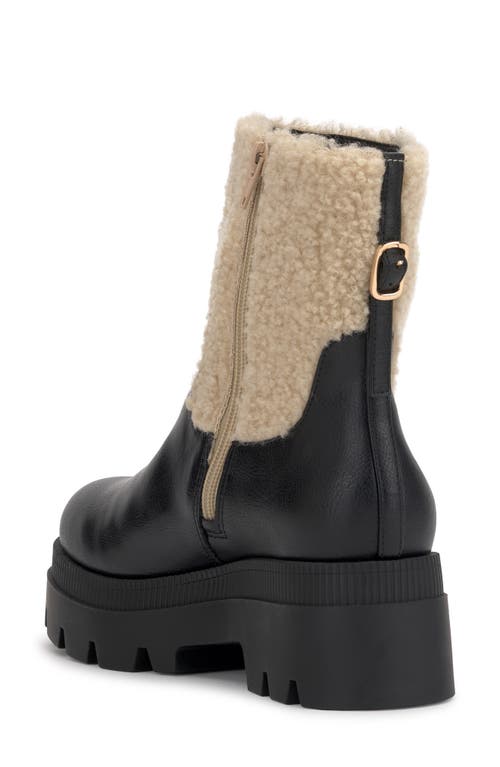 Jessica Simpson Ulalie Platform Bootie In Black Ivory