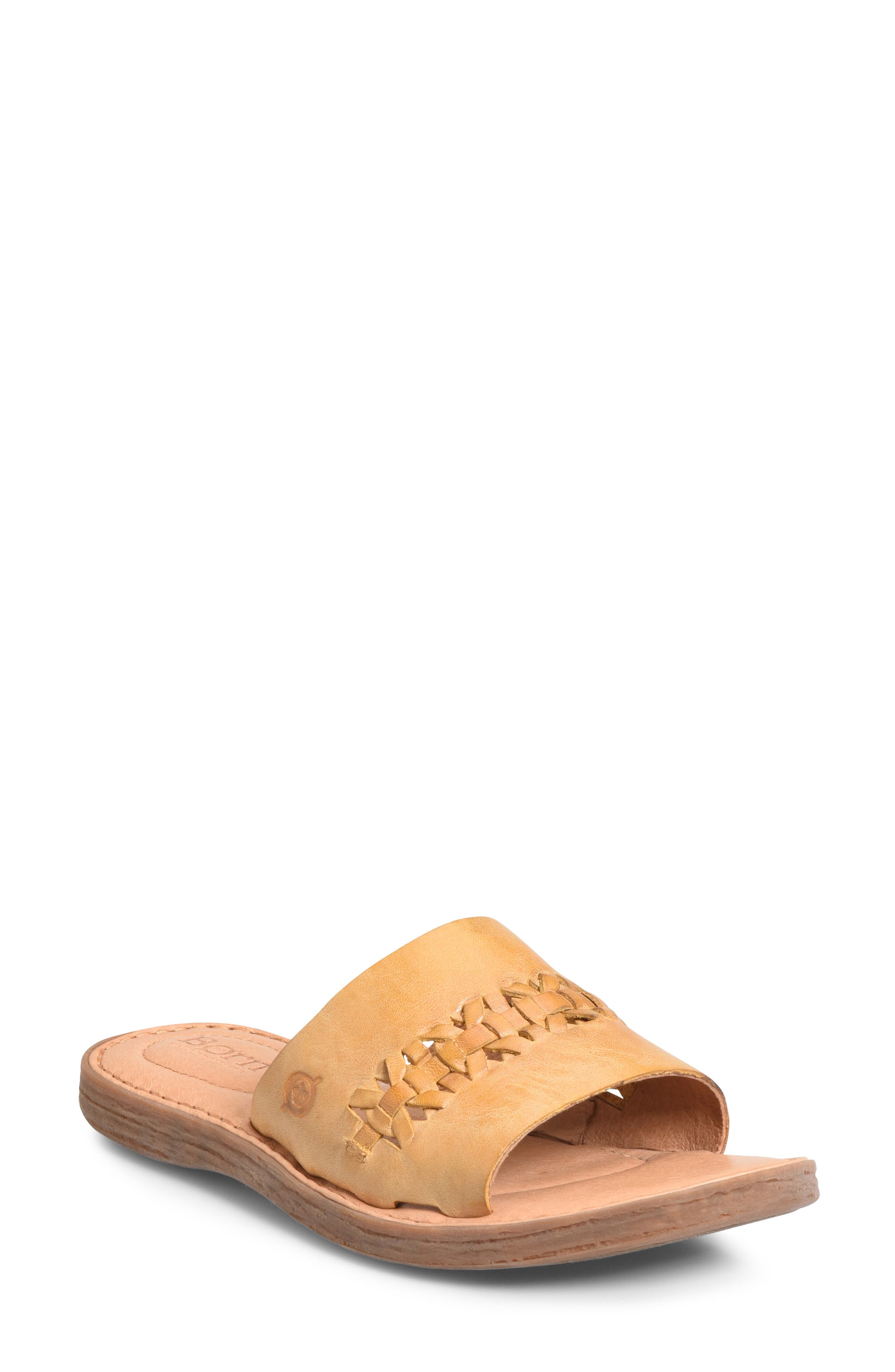 B?rn St. Francis Slide Sandal, Yellow