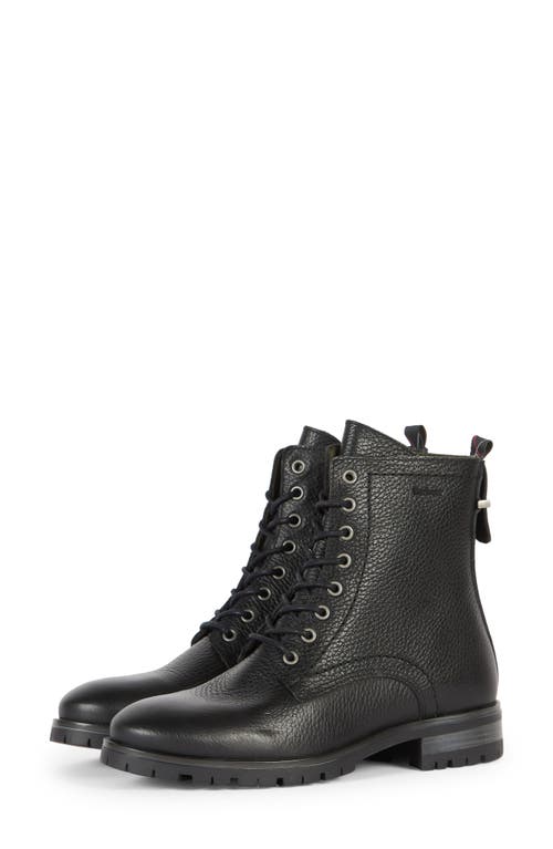 Barbour Christina Lace-Up Boot in Black