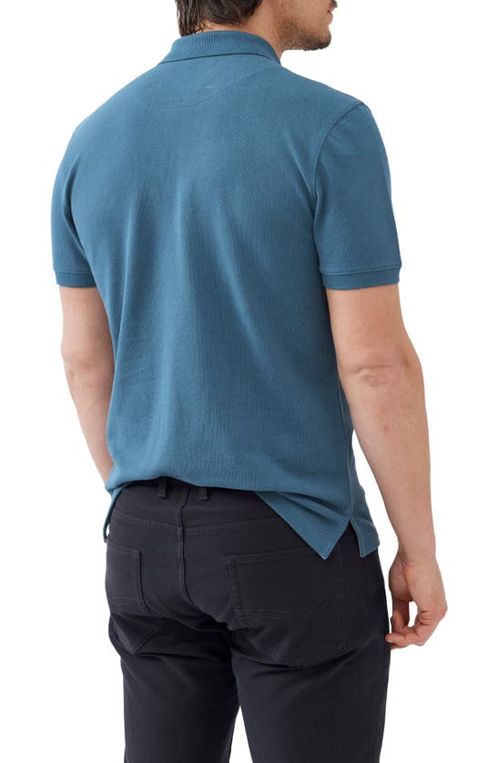 Rodd & Gunn The Gunn Slim Fit Polo Shirt In Teal