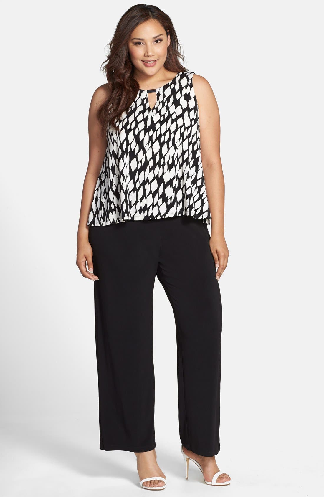 london times plus size jumpsuit