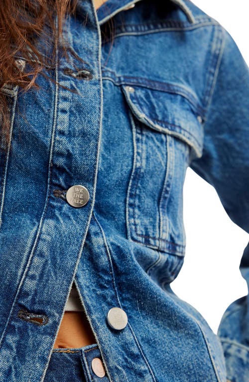 Shop Free People Jade Denim Jacket In High Dive