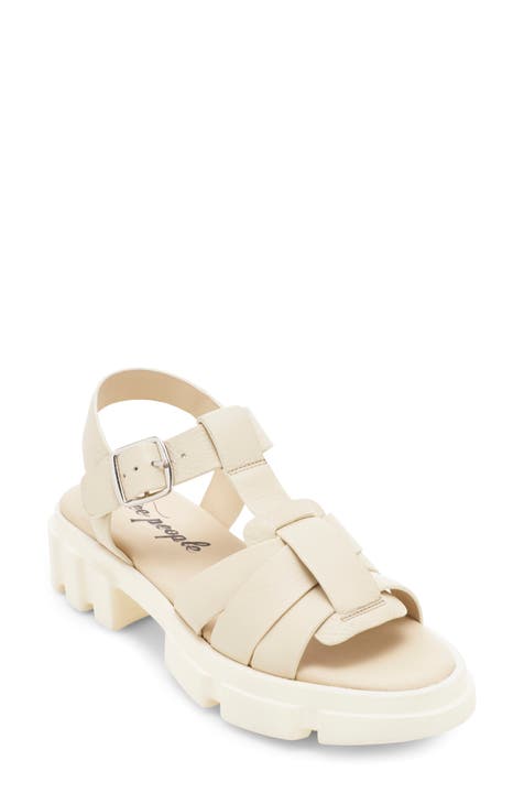 Women's Leather (Genuine) Heeled Sandals | Nordstrom