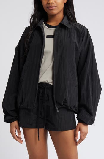 Fear of God Essentials Nylon Bomber Jacket | Nordstrom