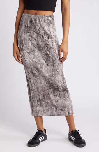 Topshop Textured Metallic Maxi Skirt | Nordstrom