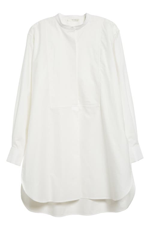 Shop The Row Hari Oversize Tunic Shirt In Off White