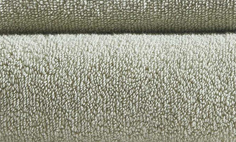 Calvin Klein Entwine 3-piece Towel Set In Pastel Green