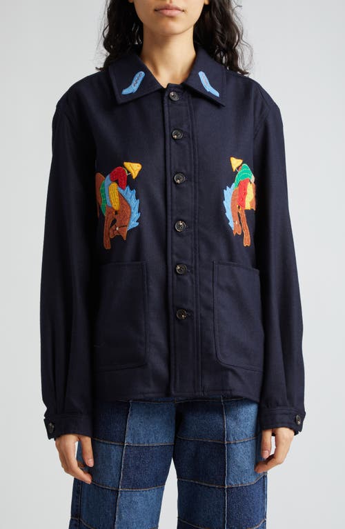 Rodeo Franck Wool Jacket in Midnight