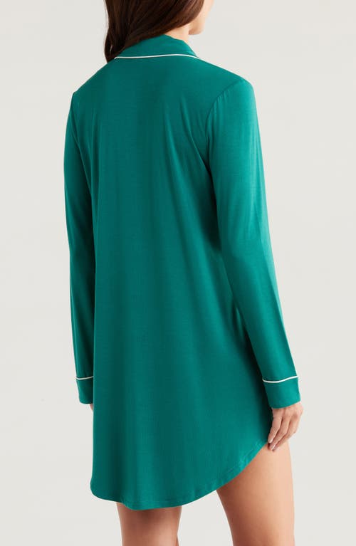 Shop Nordstrom Moonlight Eco Nightshirt In Green Storm