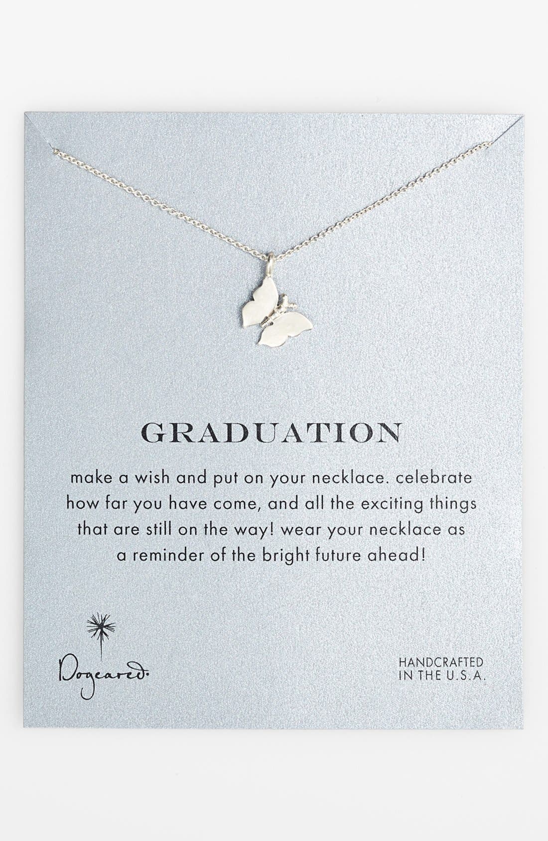 dogeared butterfly necklace