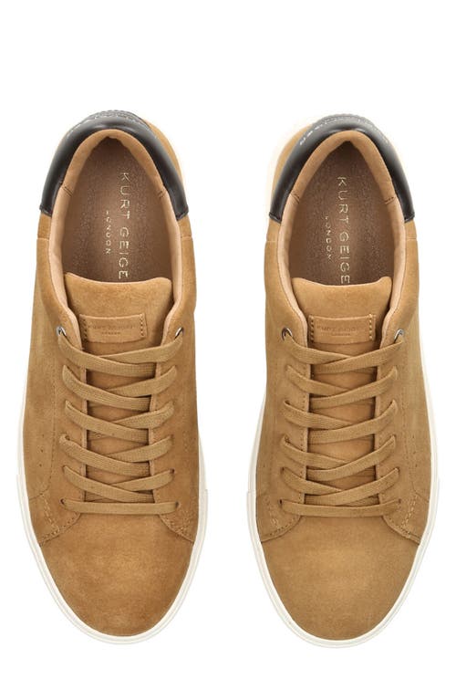 Shop Kurt Geiger London Laney Sneaker In Light/pastel Brown