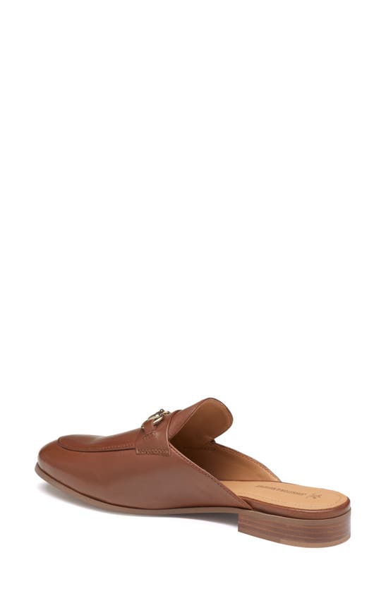 Shop Johnston & Murphy Ali Bit Mule In Cognac Glove