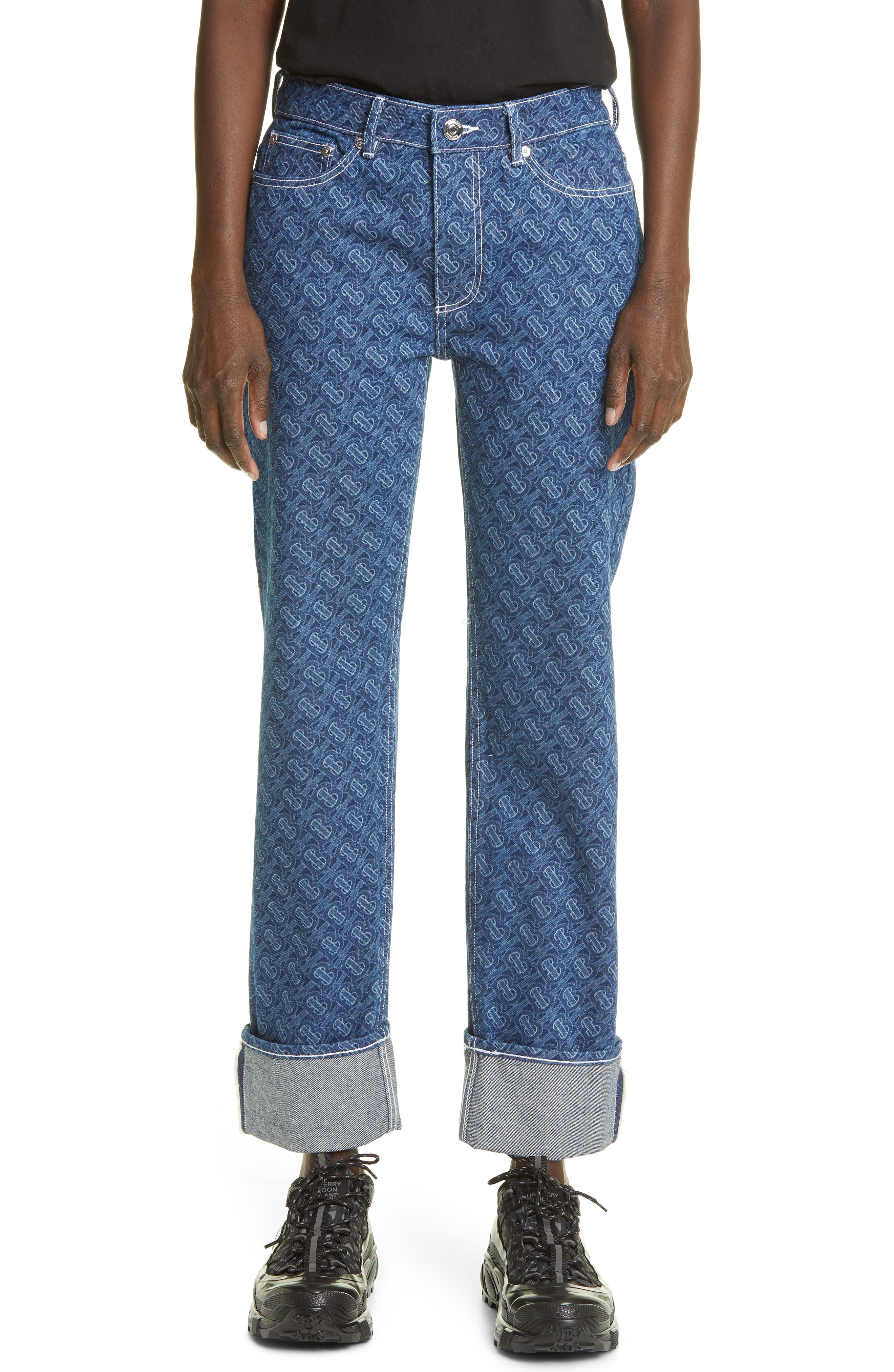 burberry denim pants