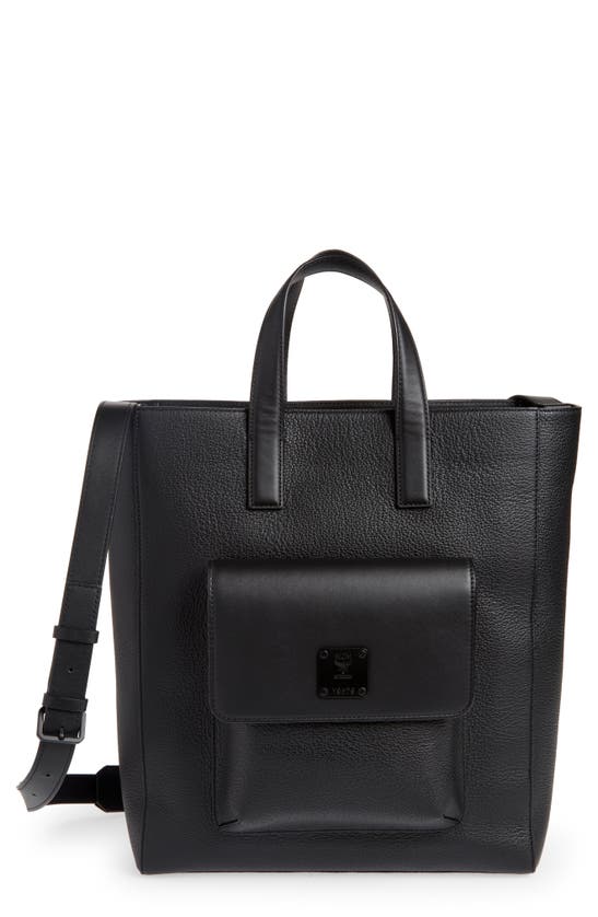 Mcm Klassik Medium Tote In Black