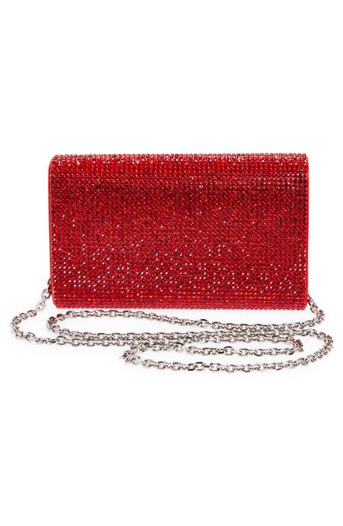 Shop Judith Leiber Couture Fizzy Beaded Clutch In Silver/siam