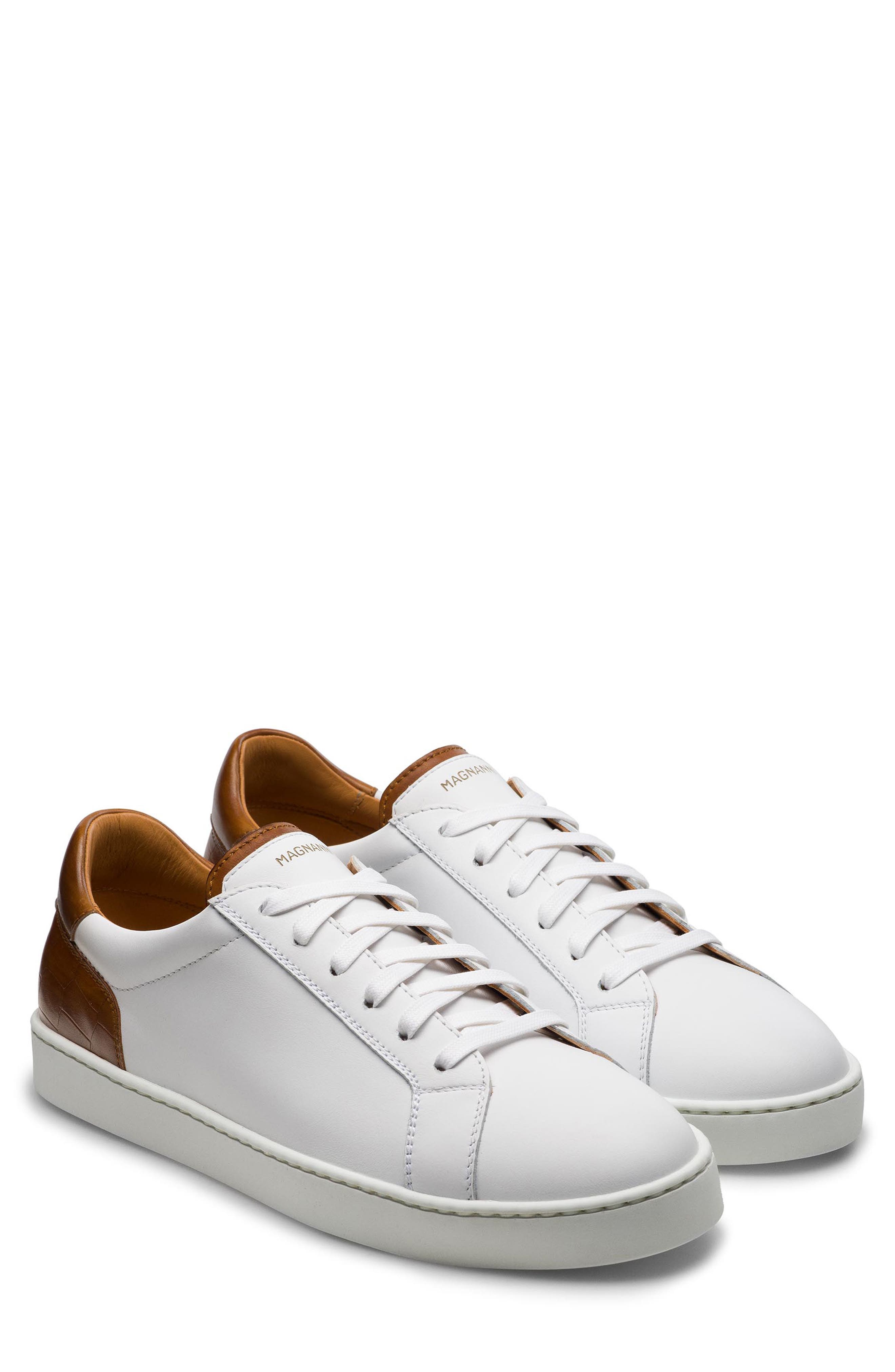 nordstrom leather sneakers