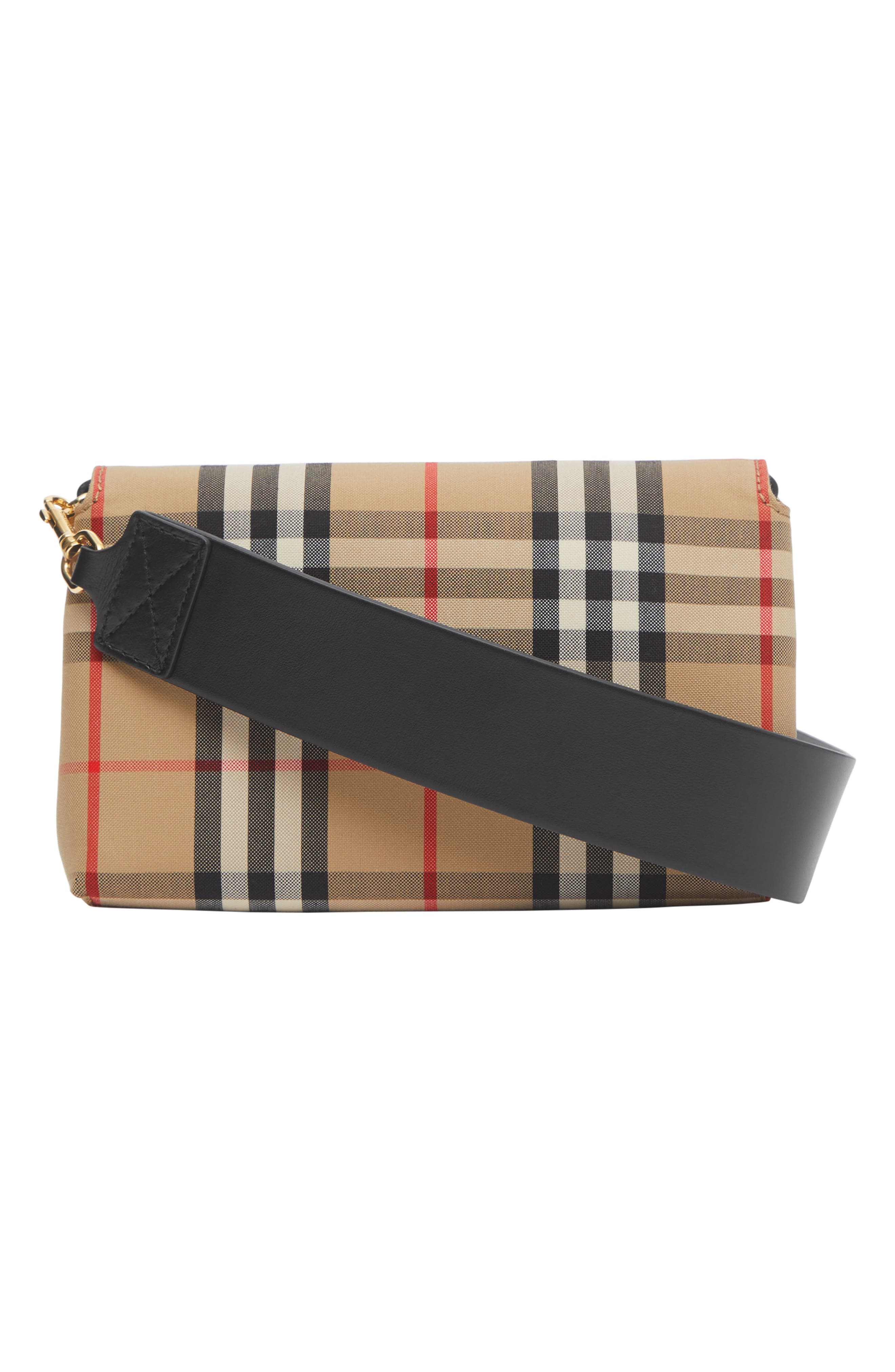 Burberry Small Vintage Check & Leather Crossbody Bag Nordstrom
