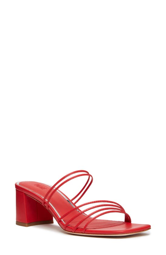 Shop Paige Esme Slide Sandal In Candy Red