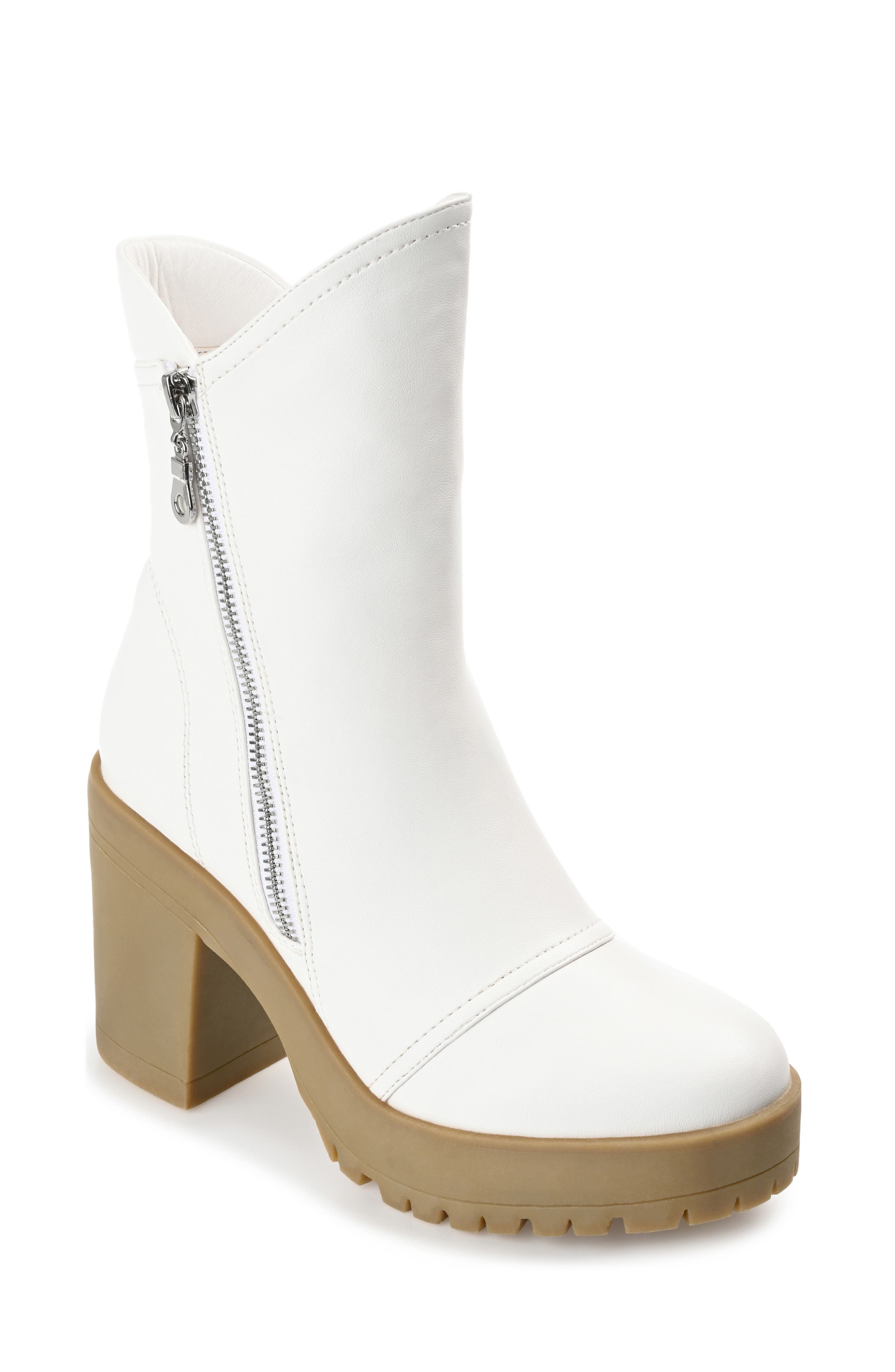 white ankle boots nordstrom