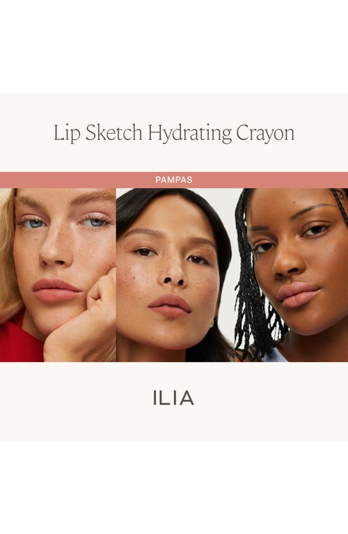 Shop Ilia Lip Sketch Hydrating Crayon In Pampas